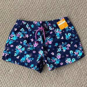 NWT Gymboree Navy Floral Shorts